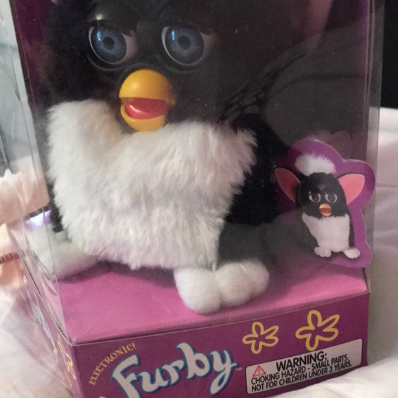 NWT Original Furby: black and white - Picture 3 of 4
